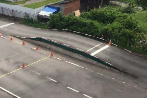 Эстакада (Горка на автодроме) - фото